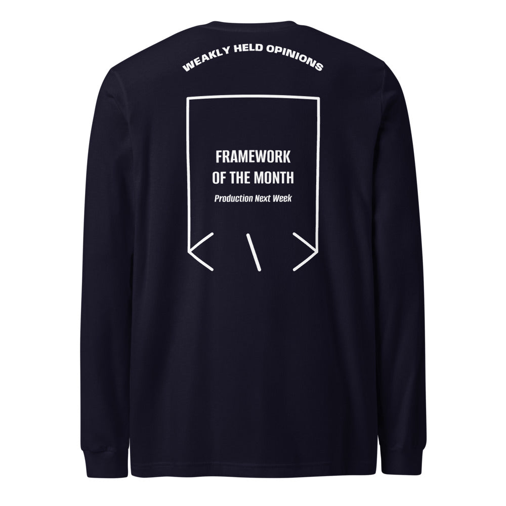 Framework Of The Month — Navy White back mockup