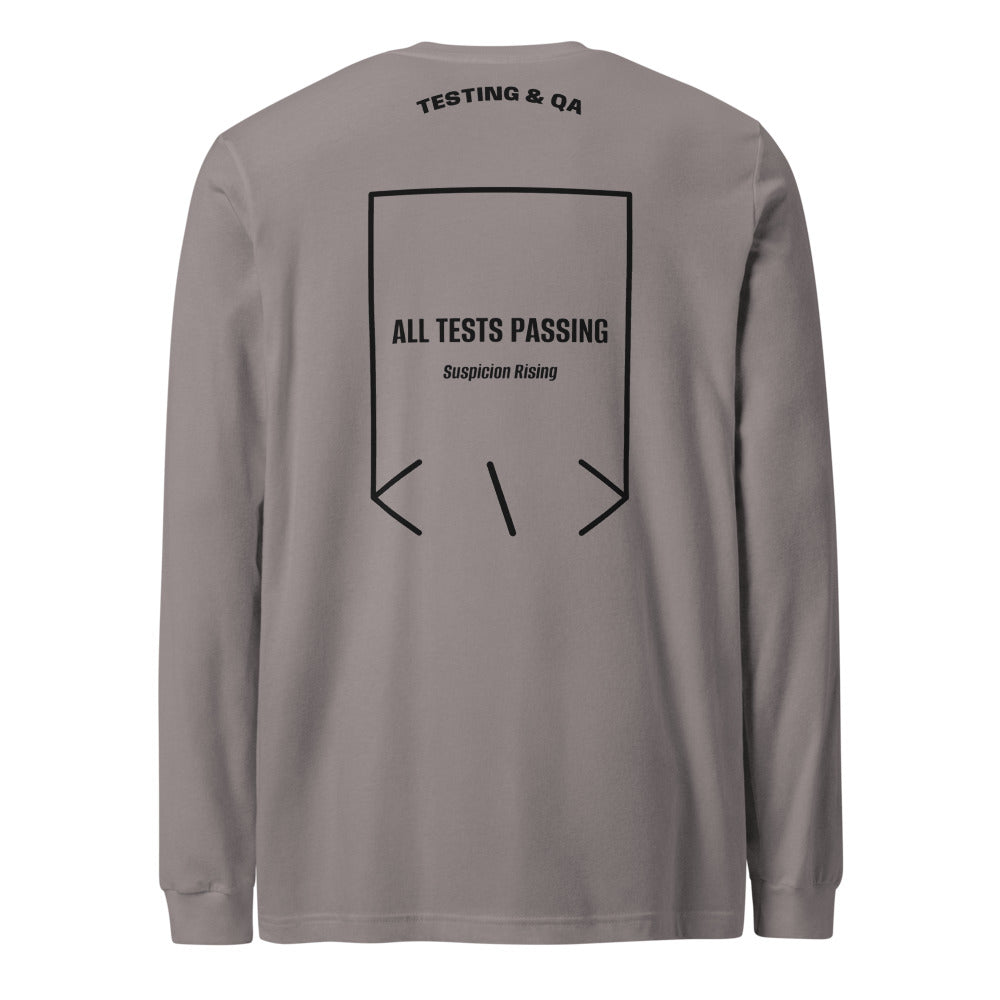 All Tests Passing — Storm Black back mockup