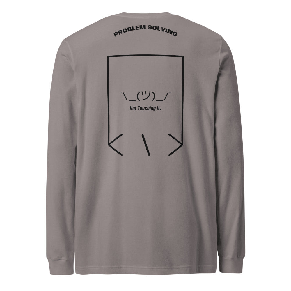 ¯\_(ツ)_/¯ — Storm Black back mockup
