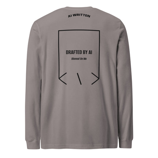 Drafted By AI — secondary back mockup