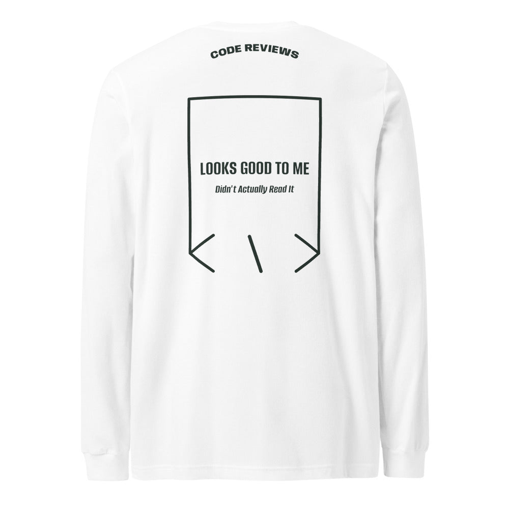 Looks Good To Me — White Heather Forest back mockup