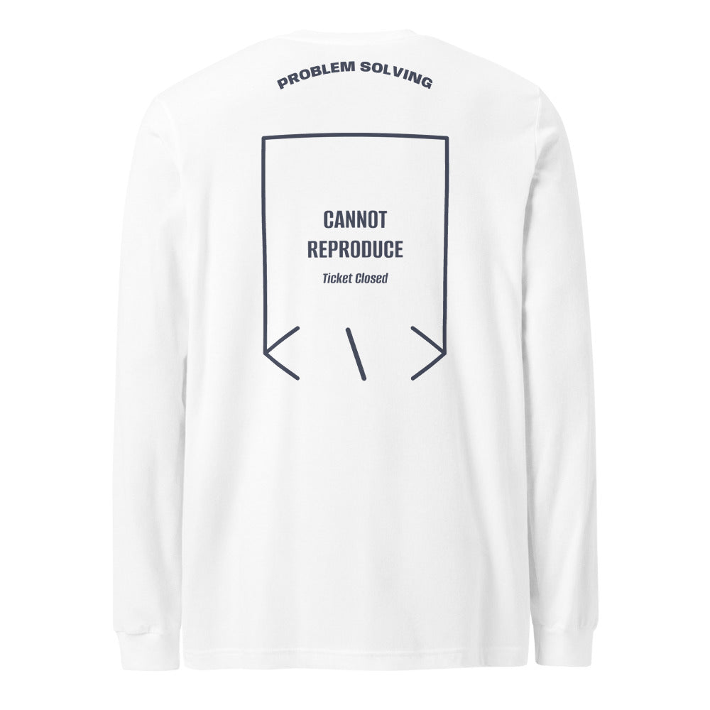 Cannot Reproduce — White Heather Navy back mockup