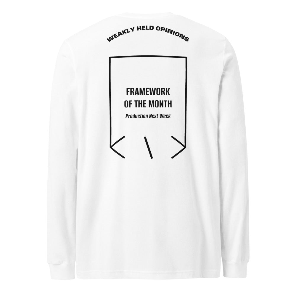 Framework Of The Month — White Black back mockup