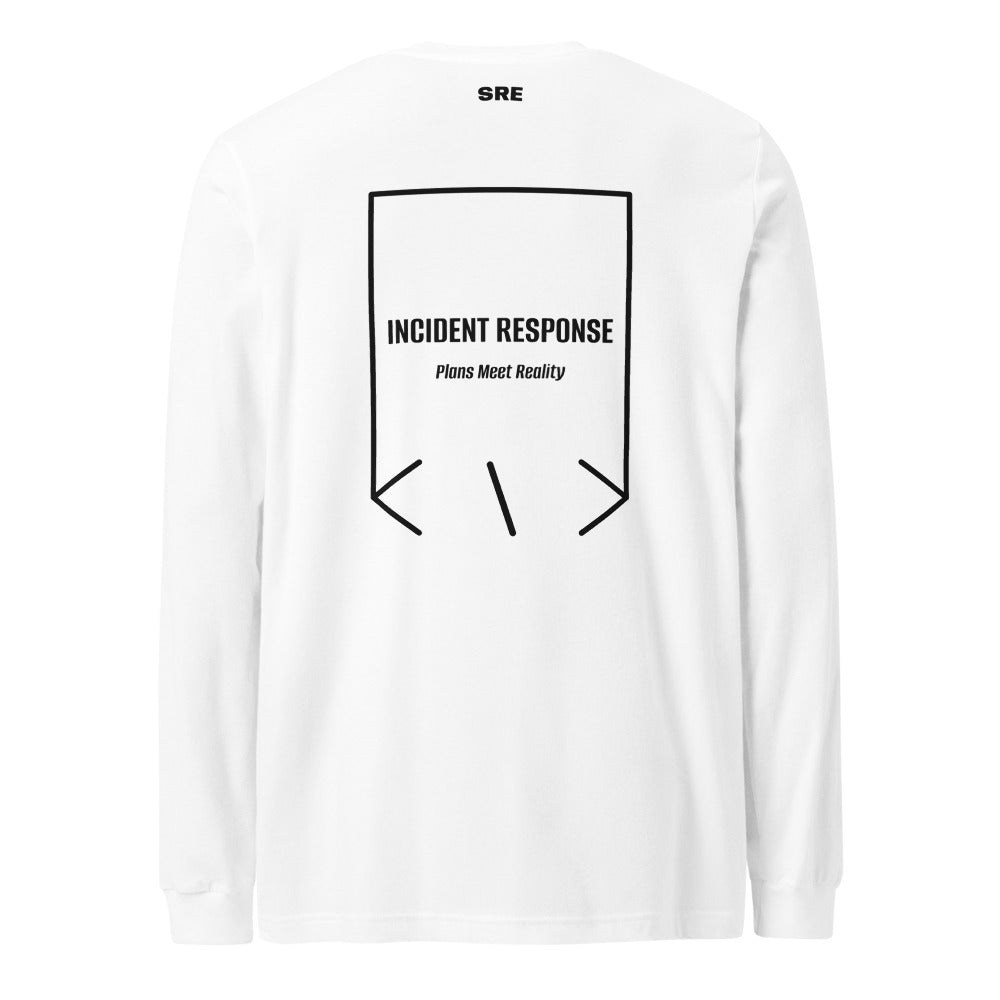 Incident Response — White Black back mockup