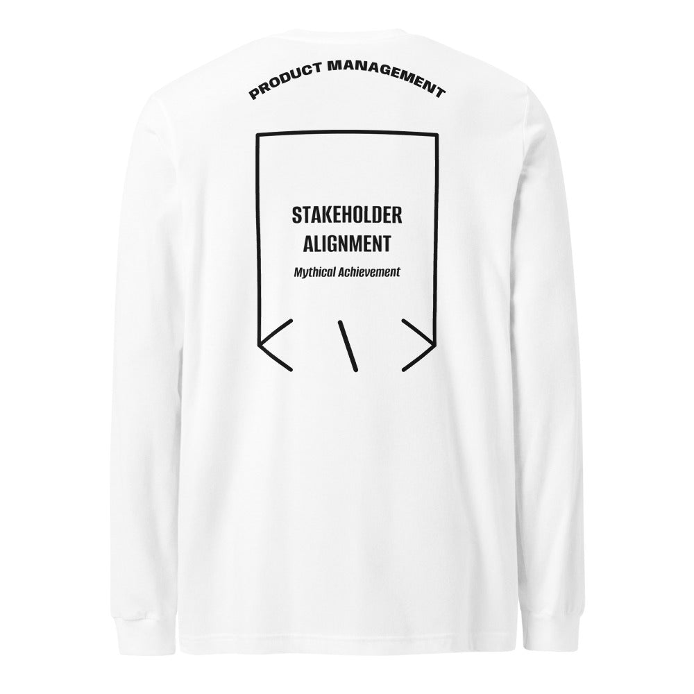 Stakeholder Alignment — White Black back mockup