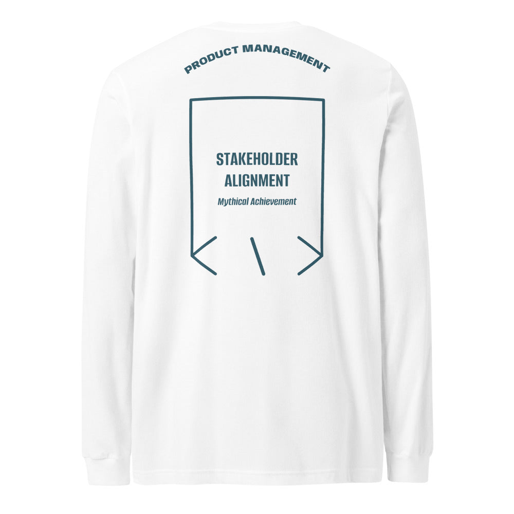 Stakeholder Alignment — White Heather Deep Teal back mockup