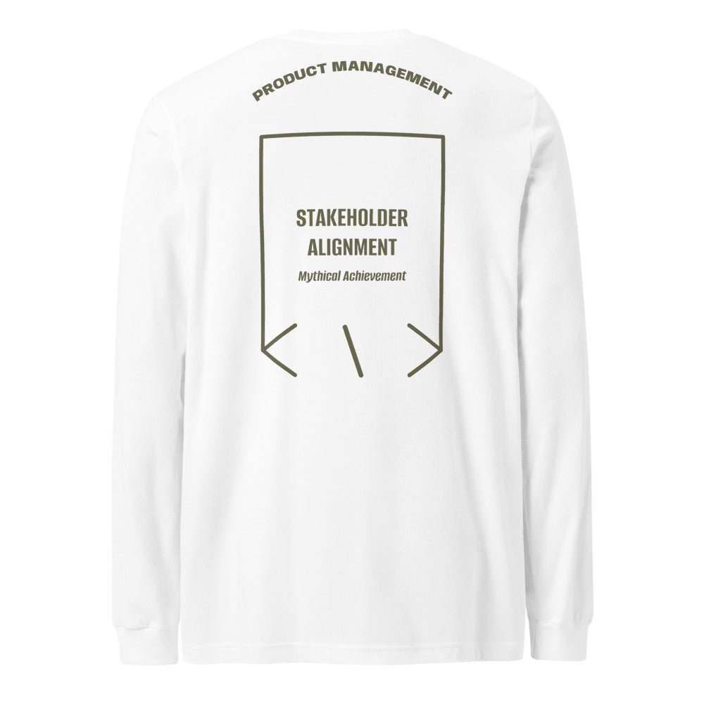 Stakeholder Alignment — White Military Green back mockup