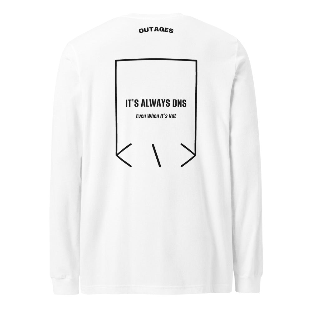 It's Always DNS — secondary back mockup