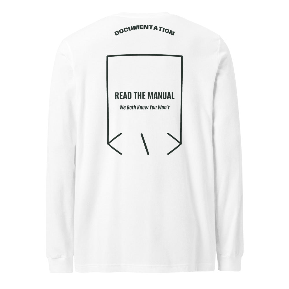 Read The Manual — White Heather Forest back mockup