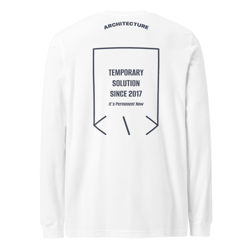 Temporary Solution Since 2017 — secondary back mockup