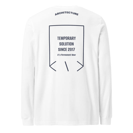 Temporary Solution Since 2017 — secondary back mockup