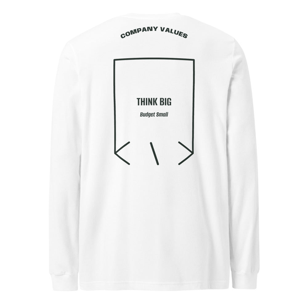 Think Big — White Heather Forest back mockup
