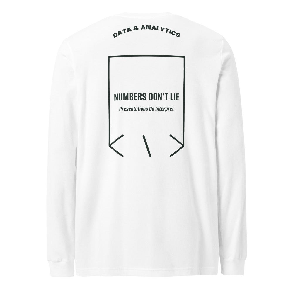 Numbers Don't Lie — White Heather Forest back mockup