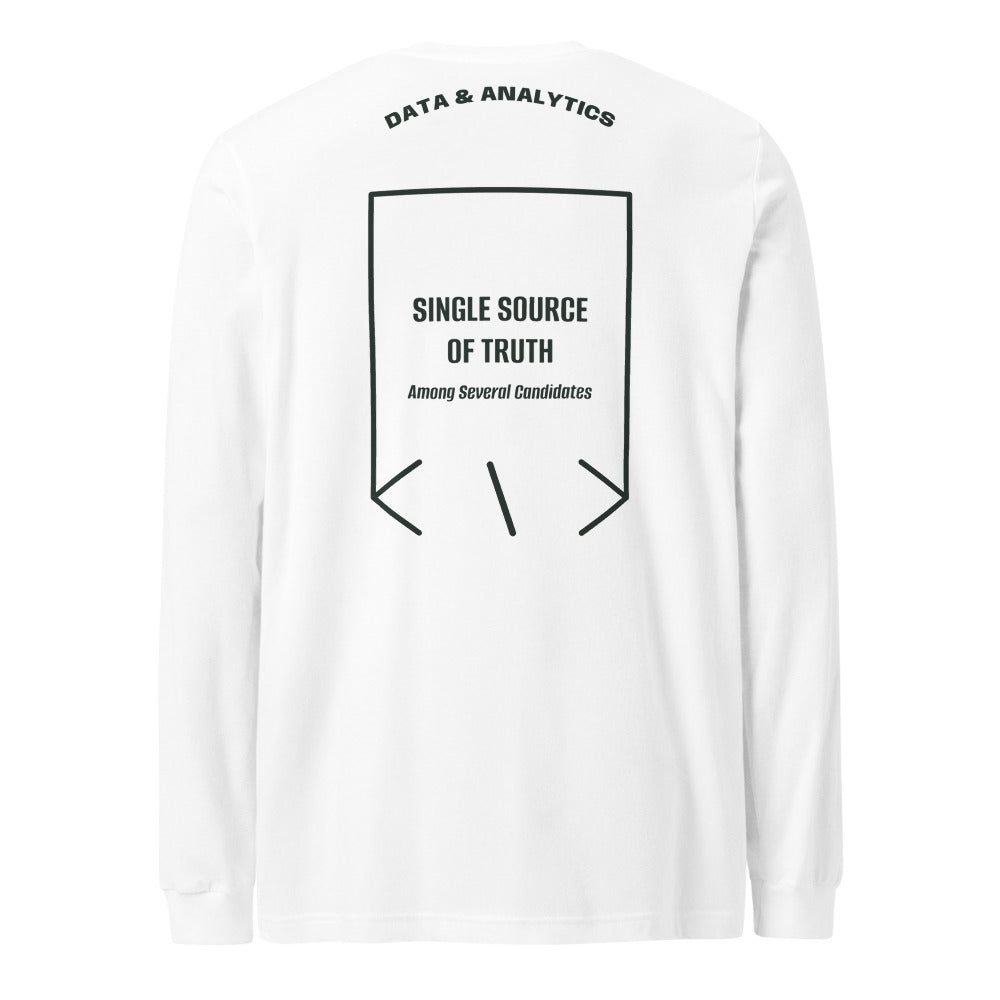 Single Source Of Truth — White Heather Forest back mockup