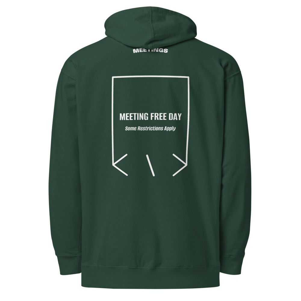 Meeting Free Day — Alpine Green White back mockup