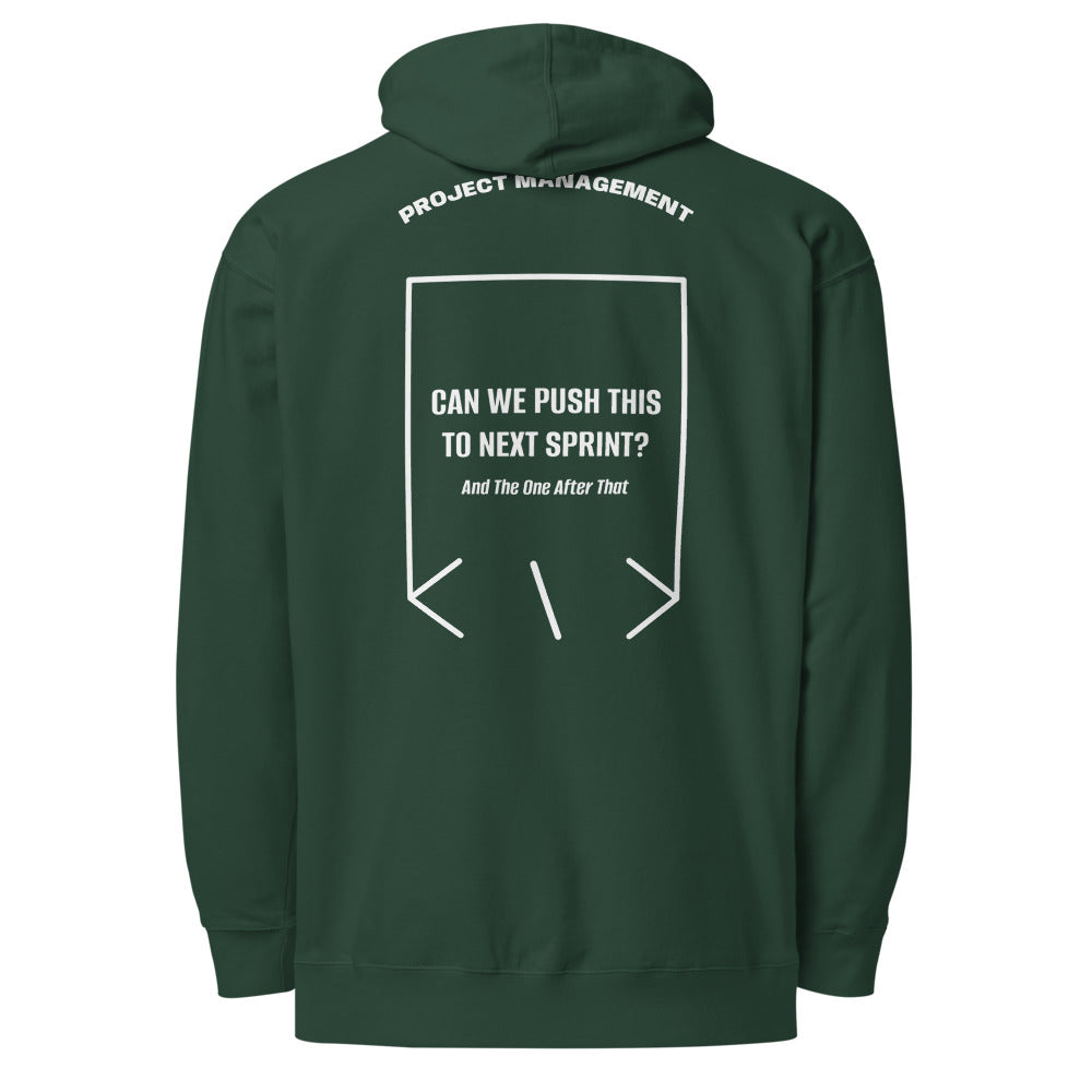 Can We Push This To Next Sprint? — Alpine Green White back mockup