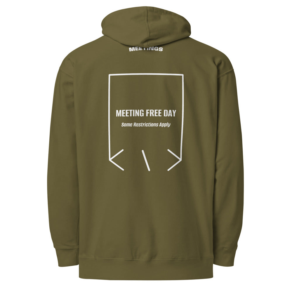 Meeting Free Day — secondary back mockup