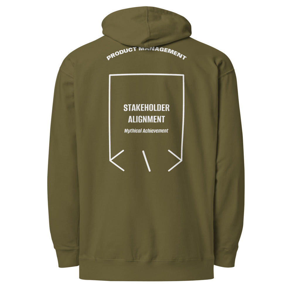Stakeholder Alignment — Army White back mockup