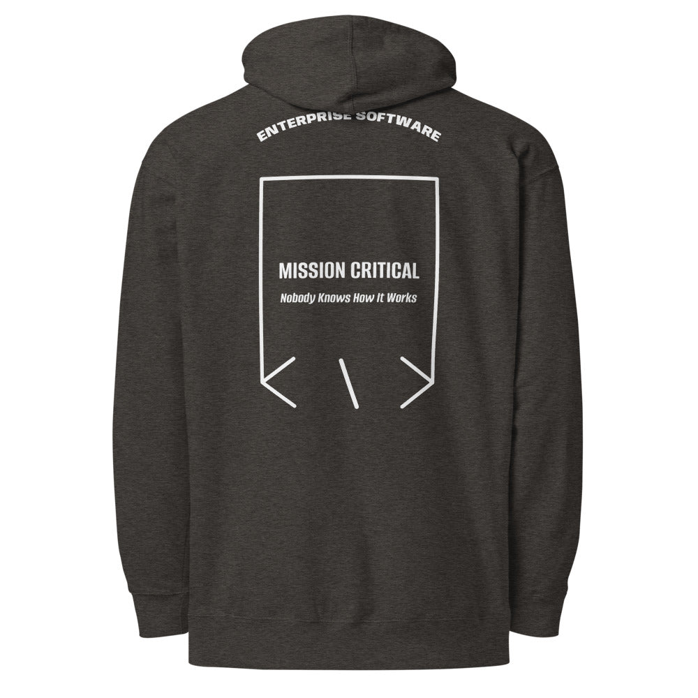 Mission Critical — secondary back mockup