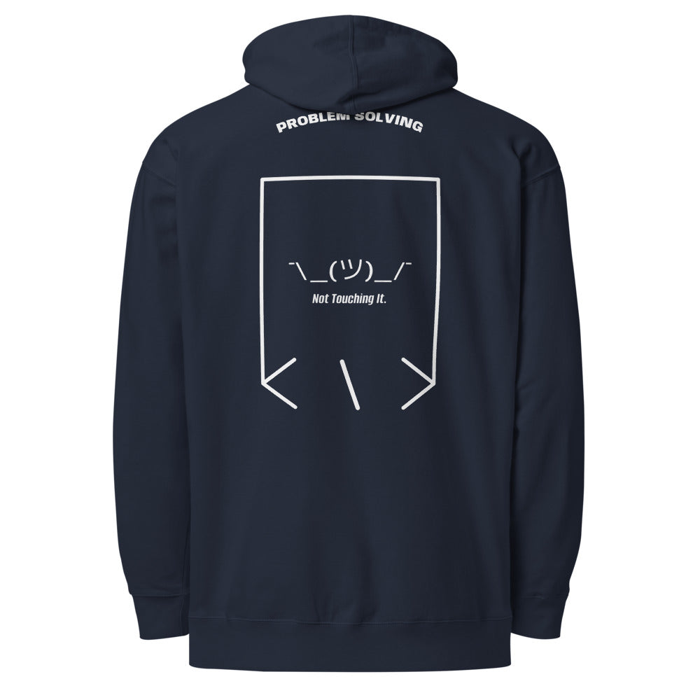 ¯\_(ツ)_/¯ — Classic Navy White back mockup