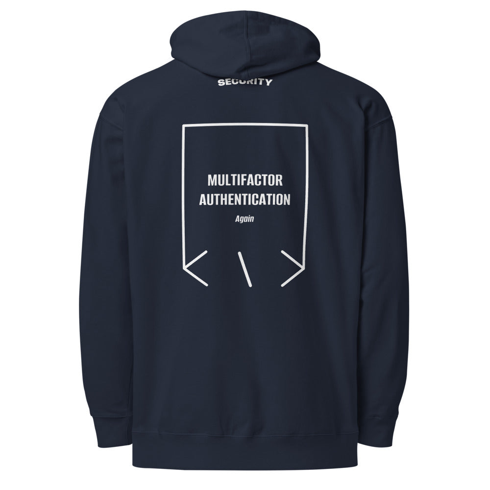 Multifactor Authentication — Classic Navy White back mockup