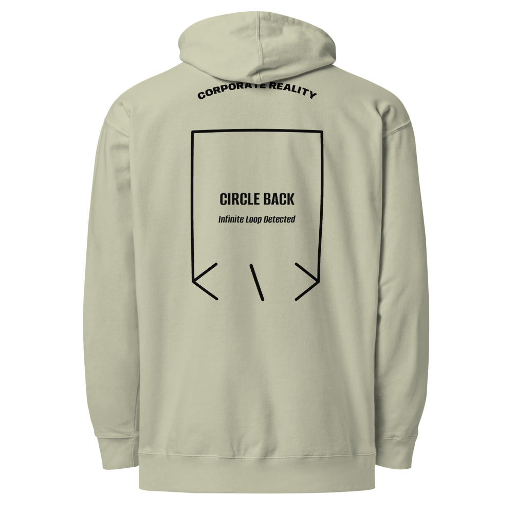 Circle Back — Dusty Sage Black back mockup