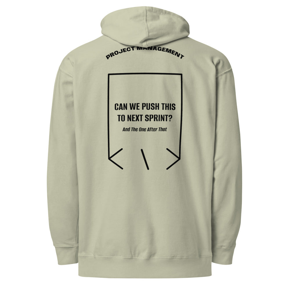 Can We Push This To Next Sprint? — secondary back mockup