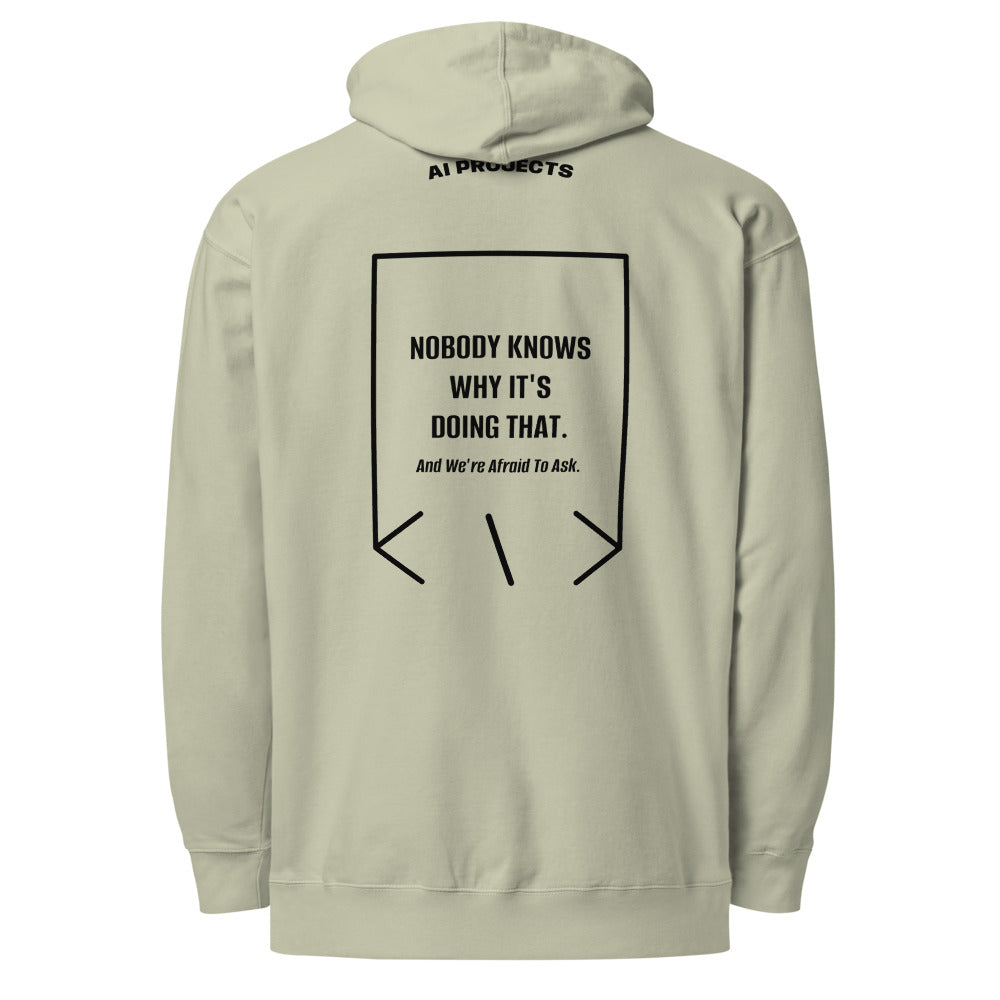 Nobody Knows Why It's Doing That. — secondary back mockup
