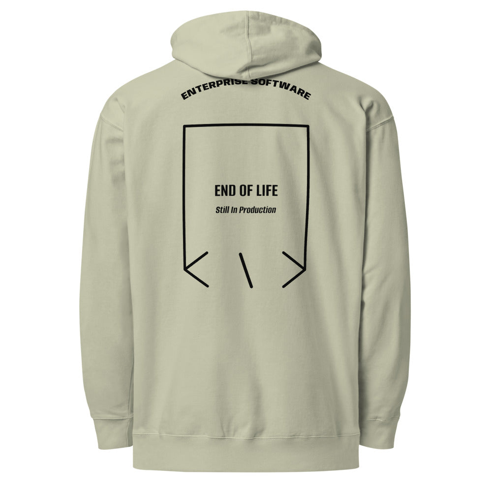 End Of Life — Dusty Sage Black back mockup
