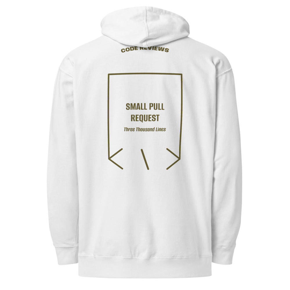 Small Pull Request — White Army back mockup
