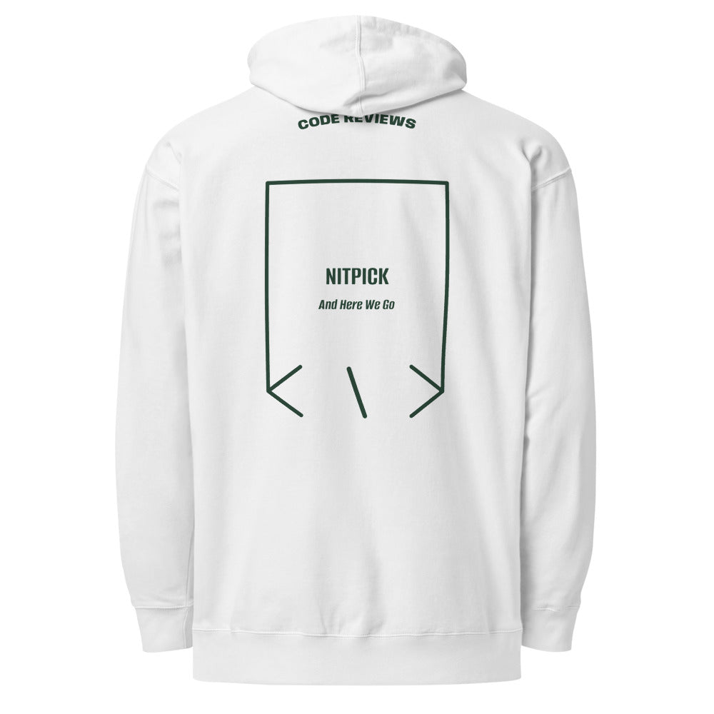 Nitpick — White Alpine Green back mockup