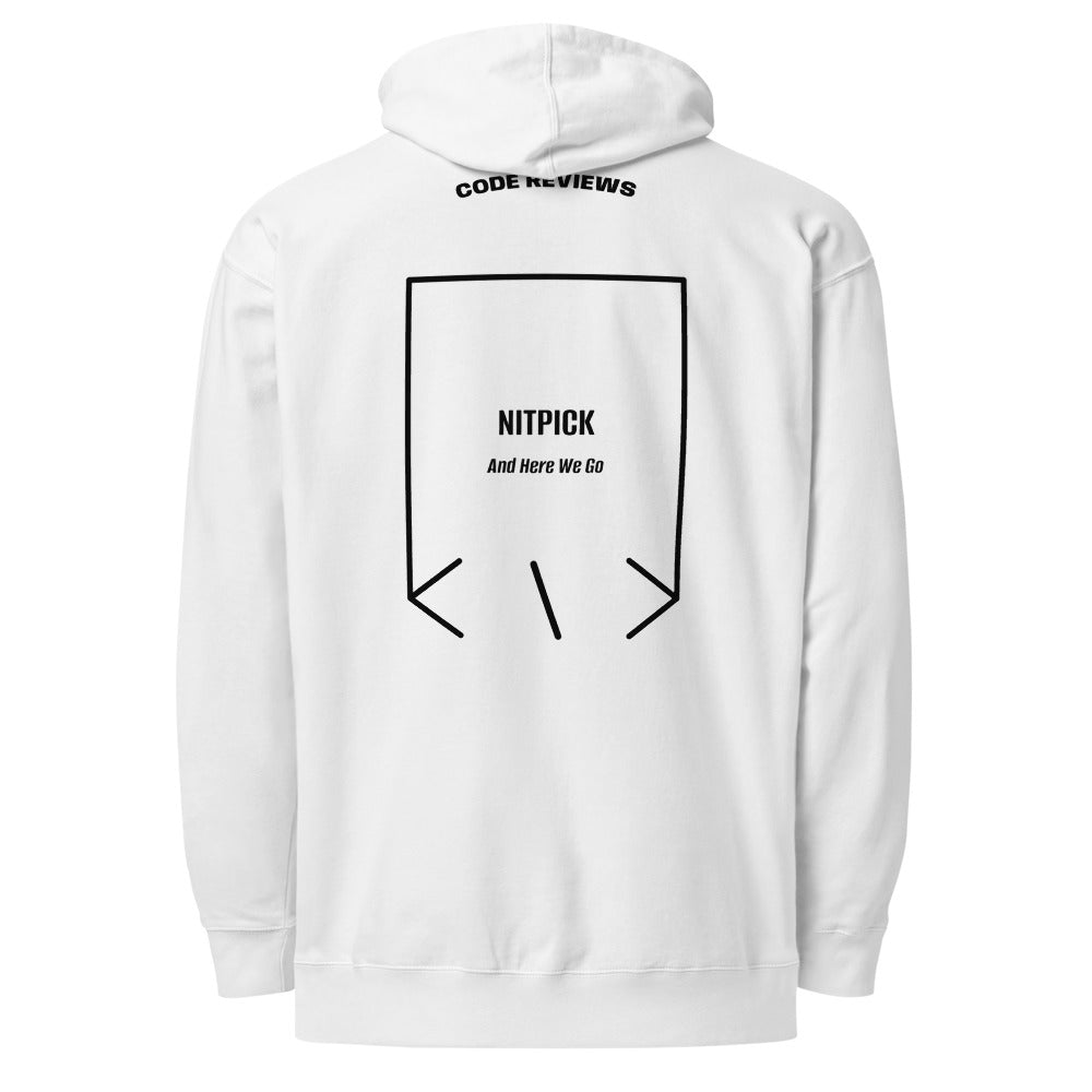 Nitpick — White Black back mockup