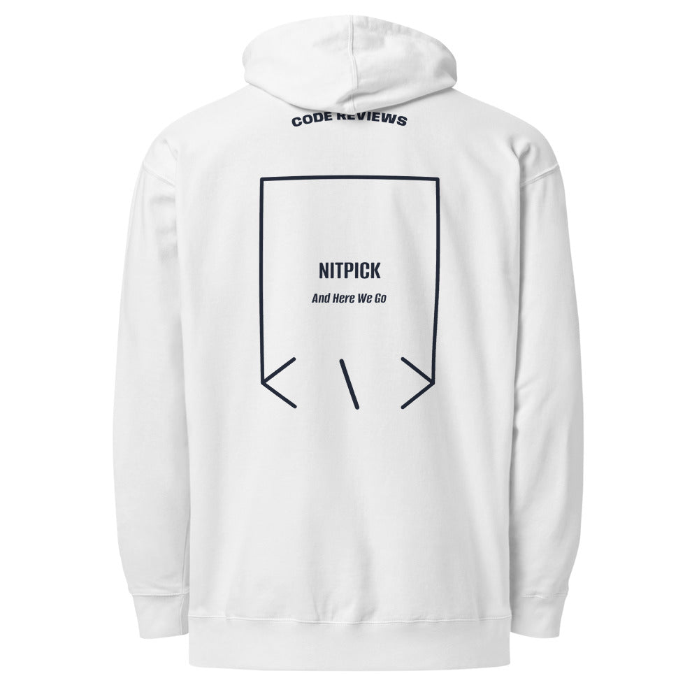 Nitpick — White Classic Navy back mockup