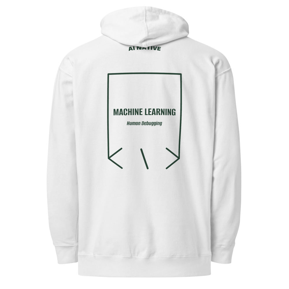 Machine Learning — White Alpine Green back mockup
