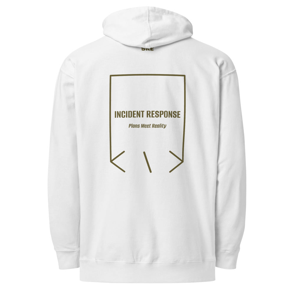 Incident Response — White Army back mockup