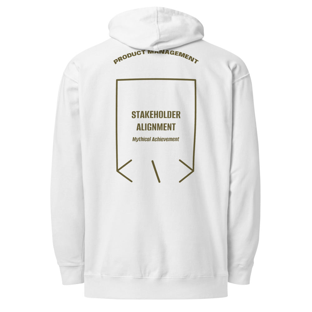 Stakeholder Alignment — White Army back mockup