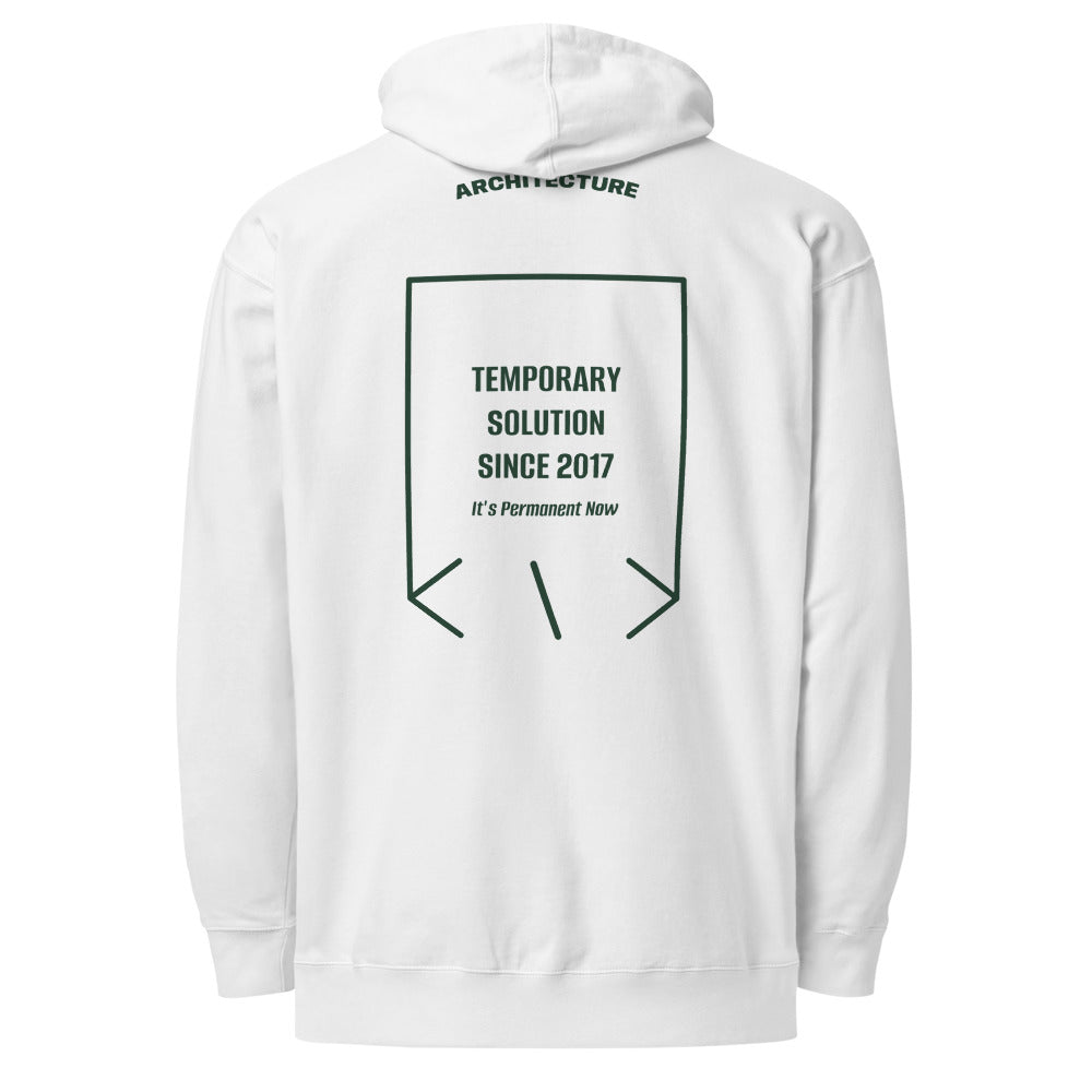 Temporary Solution Since 2017 — secondary back mockup