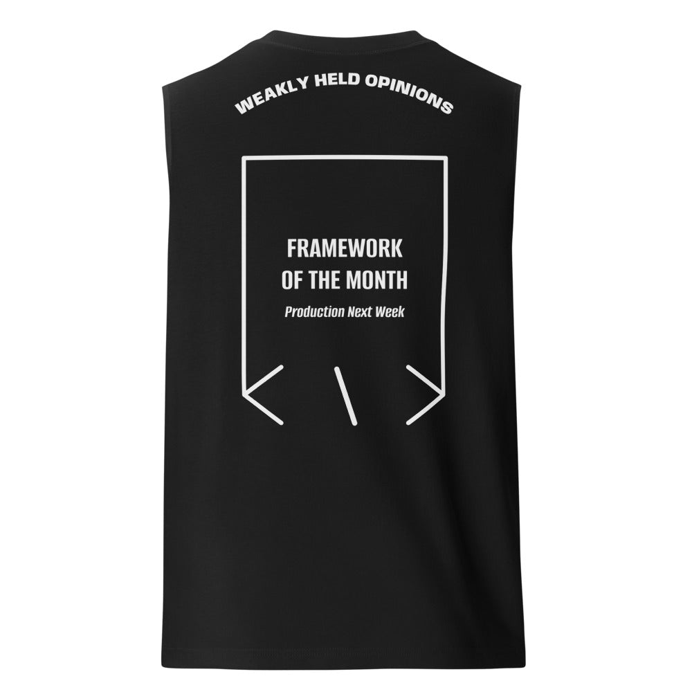 Framework Of The Month — Black White back mockup