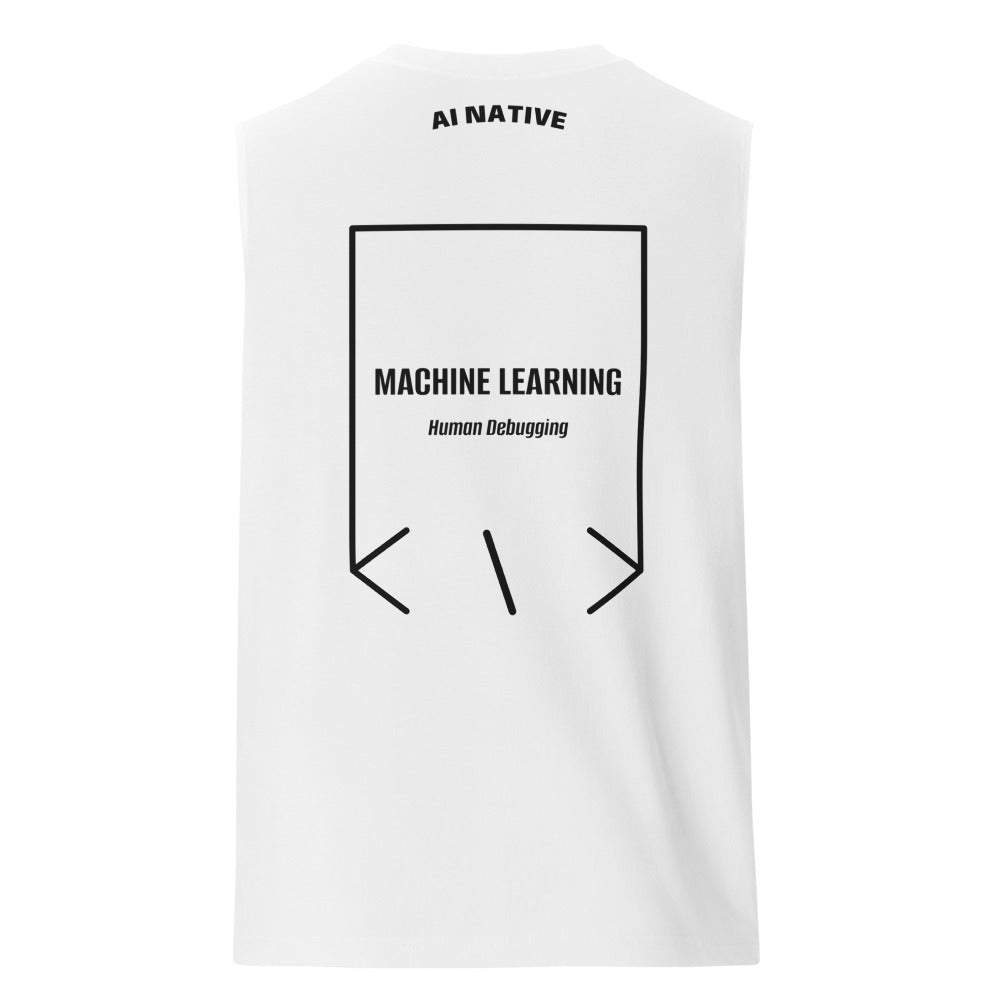 Machine Learning — White Black back mockup