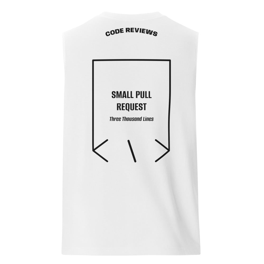 Small Pull Request — White Black back mockup
