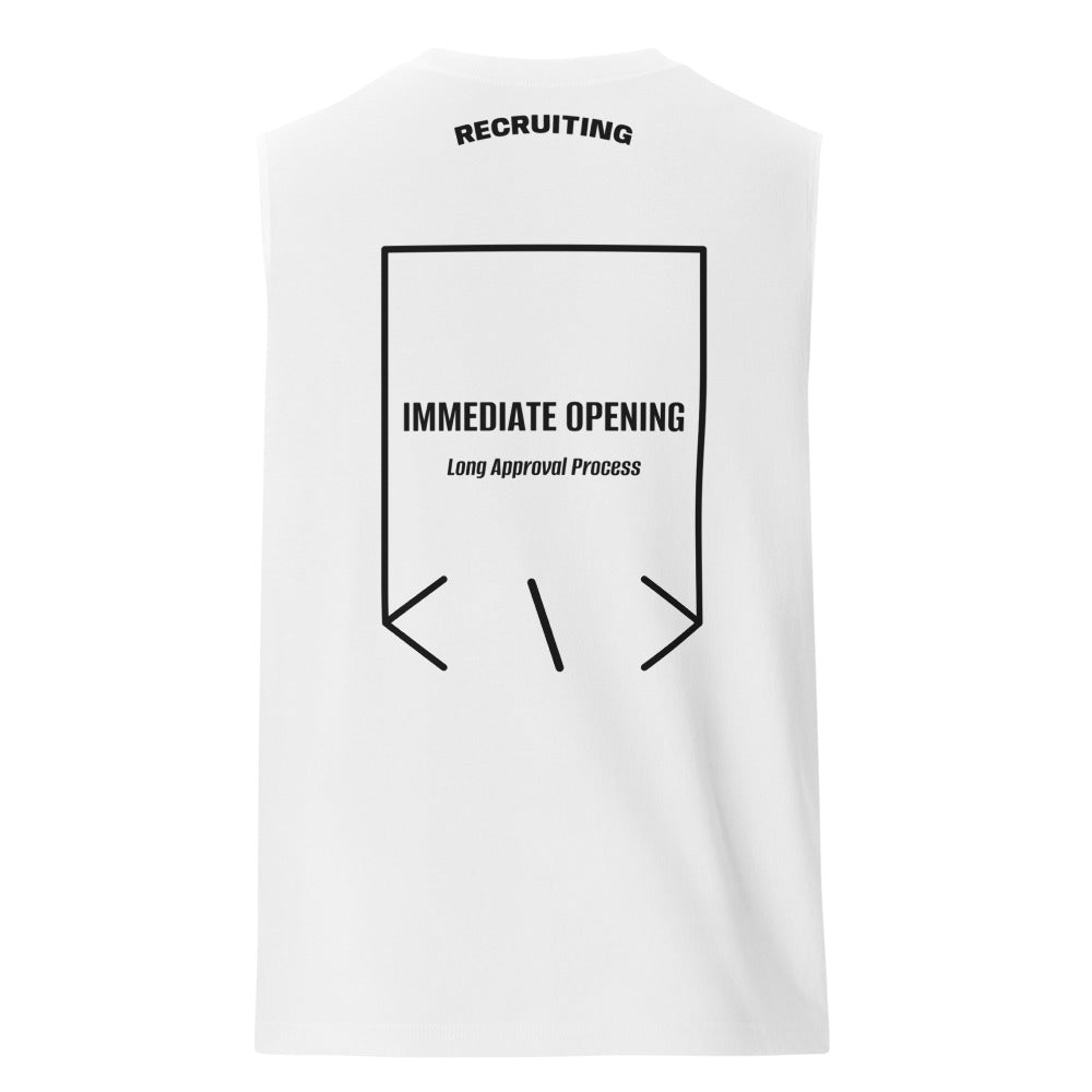 Immediate Opening — secondary back mockup