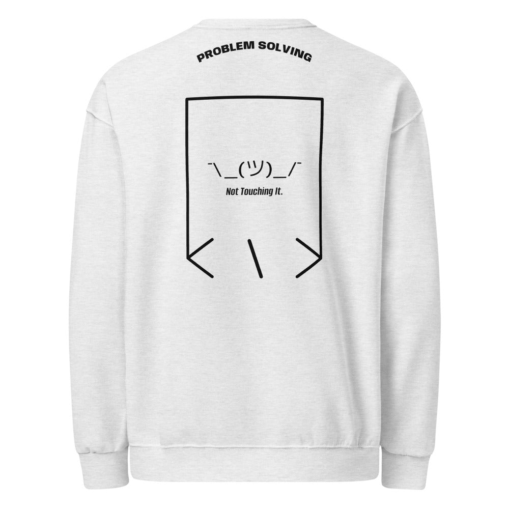 ¯\_(ツ)_/¯ — Ash Black back mockup