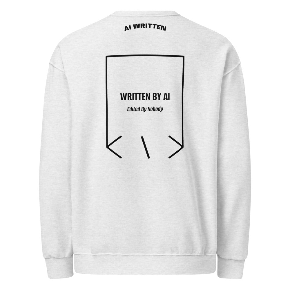 Written By AI — secondary back mockup