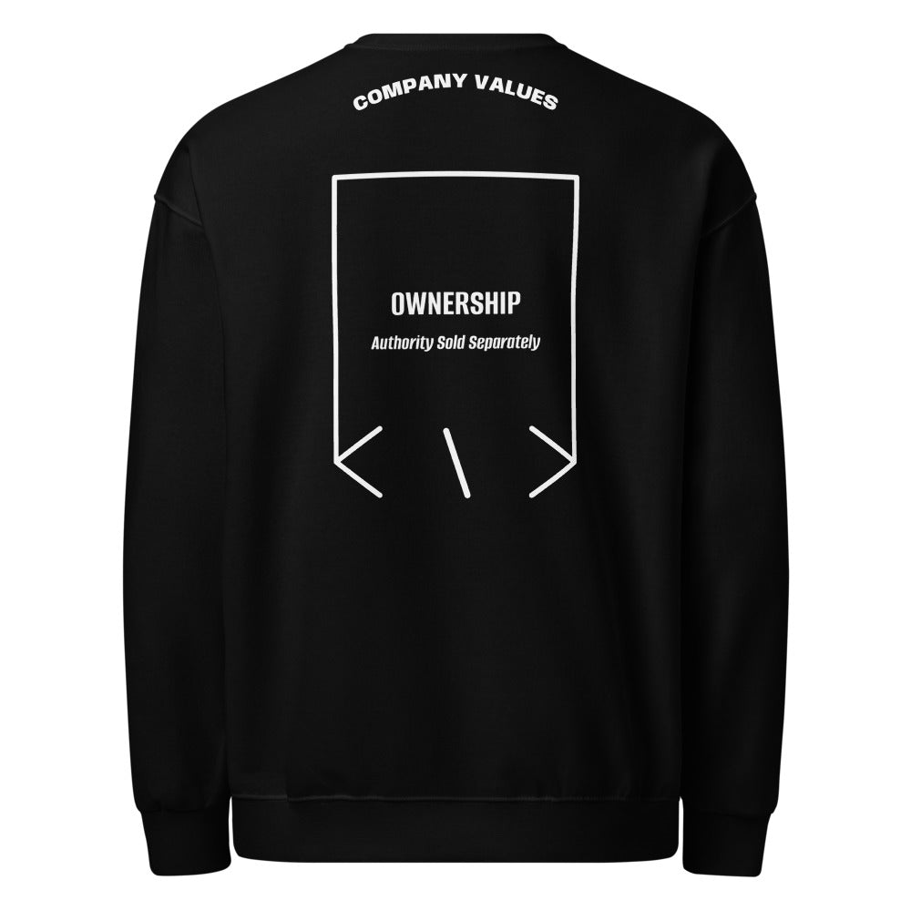 Ownership — Black White back mockup