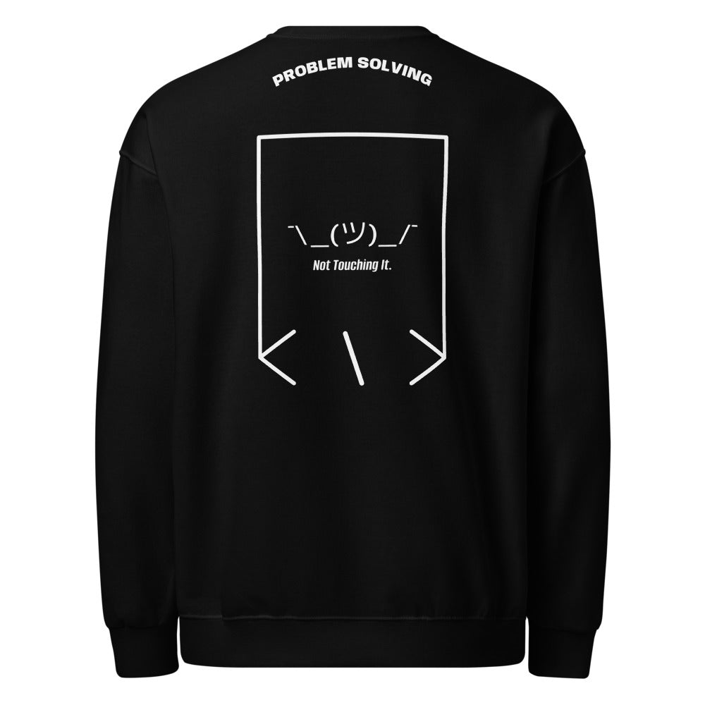 ¯\_(ツ)_/¯ — Black White back mockup
