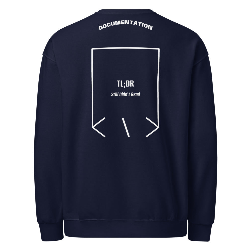 TL;DR — J. Navy White back mockup