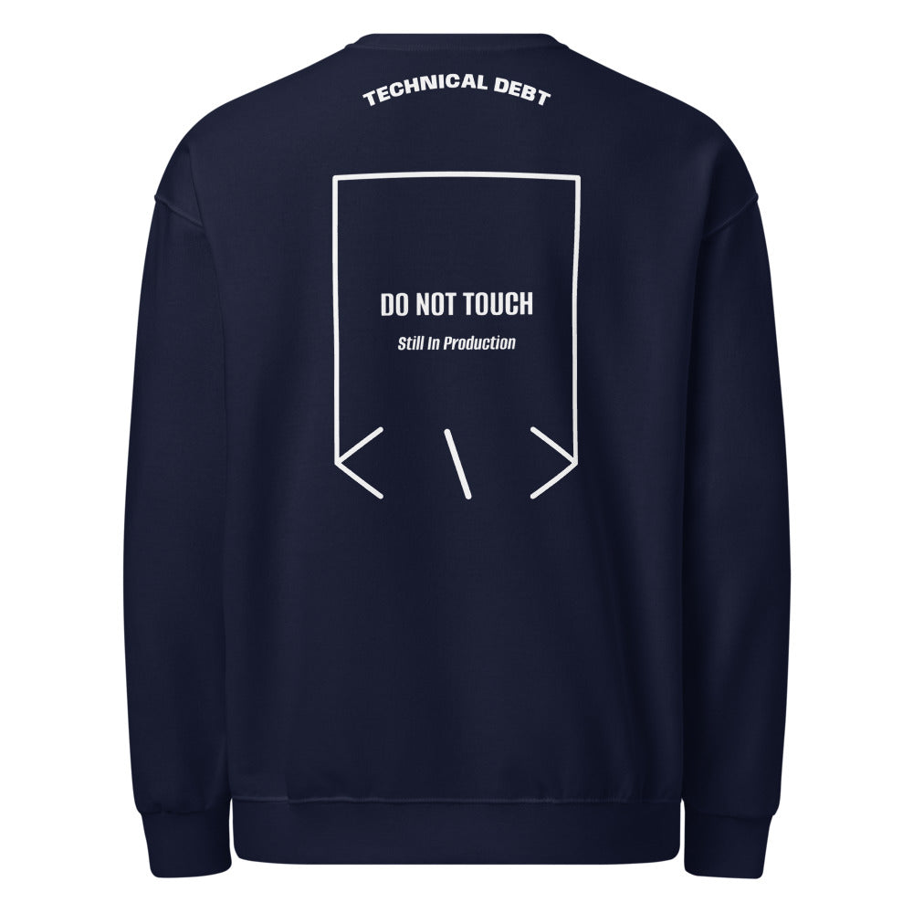Do Not Touch — secondary back mockup