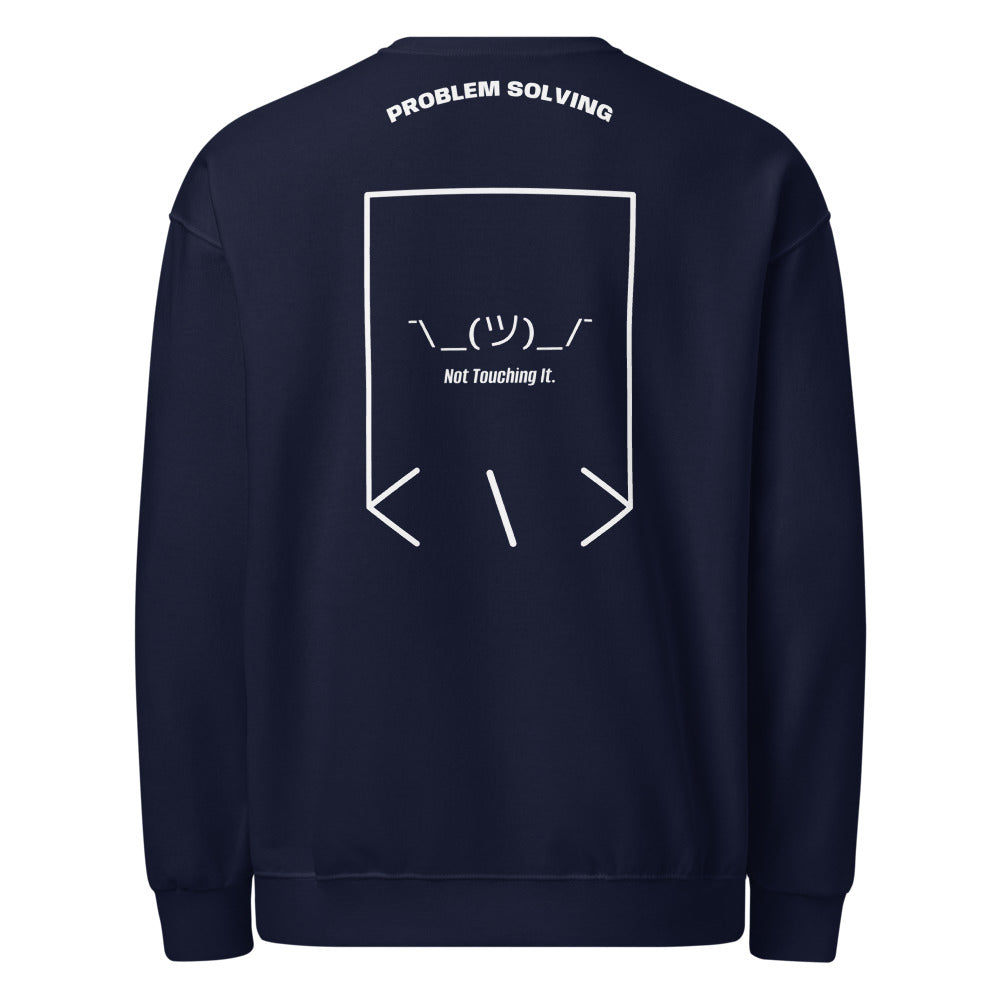 ¯\_(ツ)_/¯ — J. Navy White back mockup