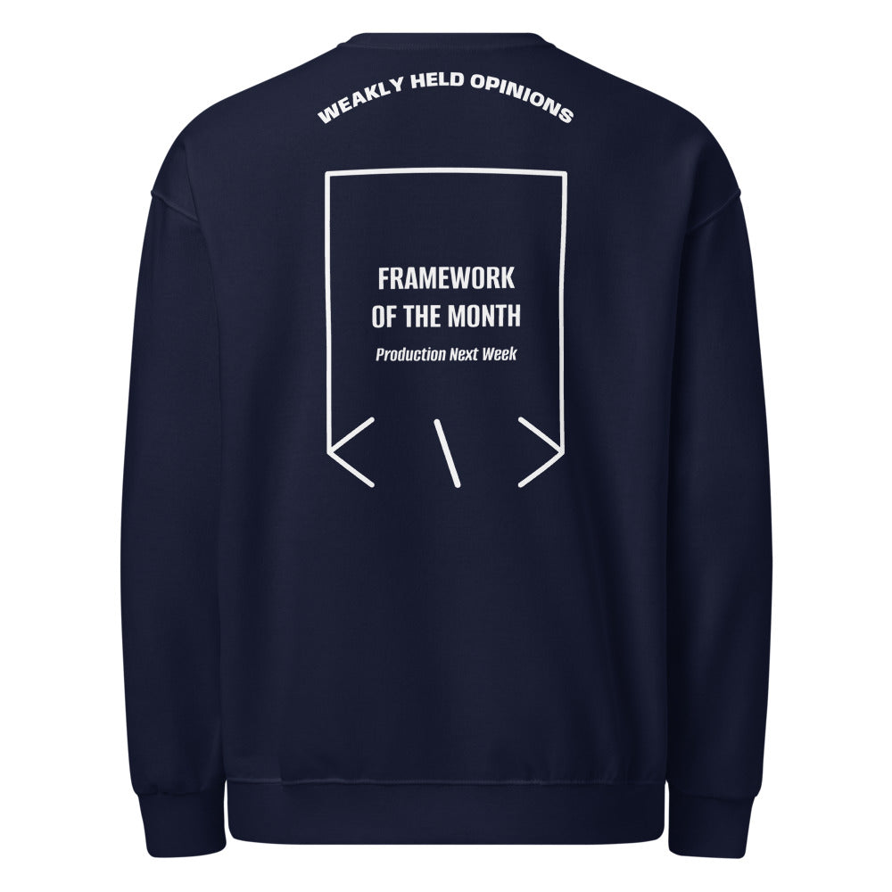 Framework Of The Month — J. Navy White back mockup