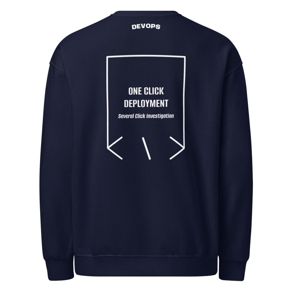One Click Deployment — secondary back mockup